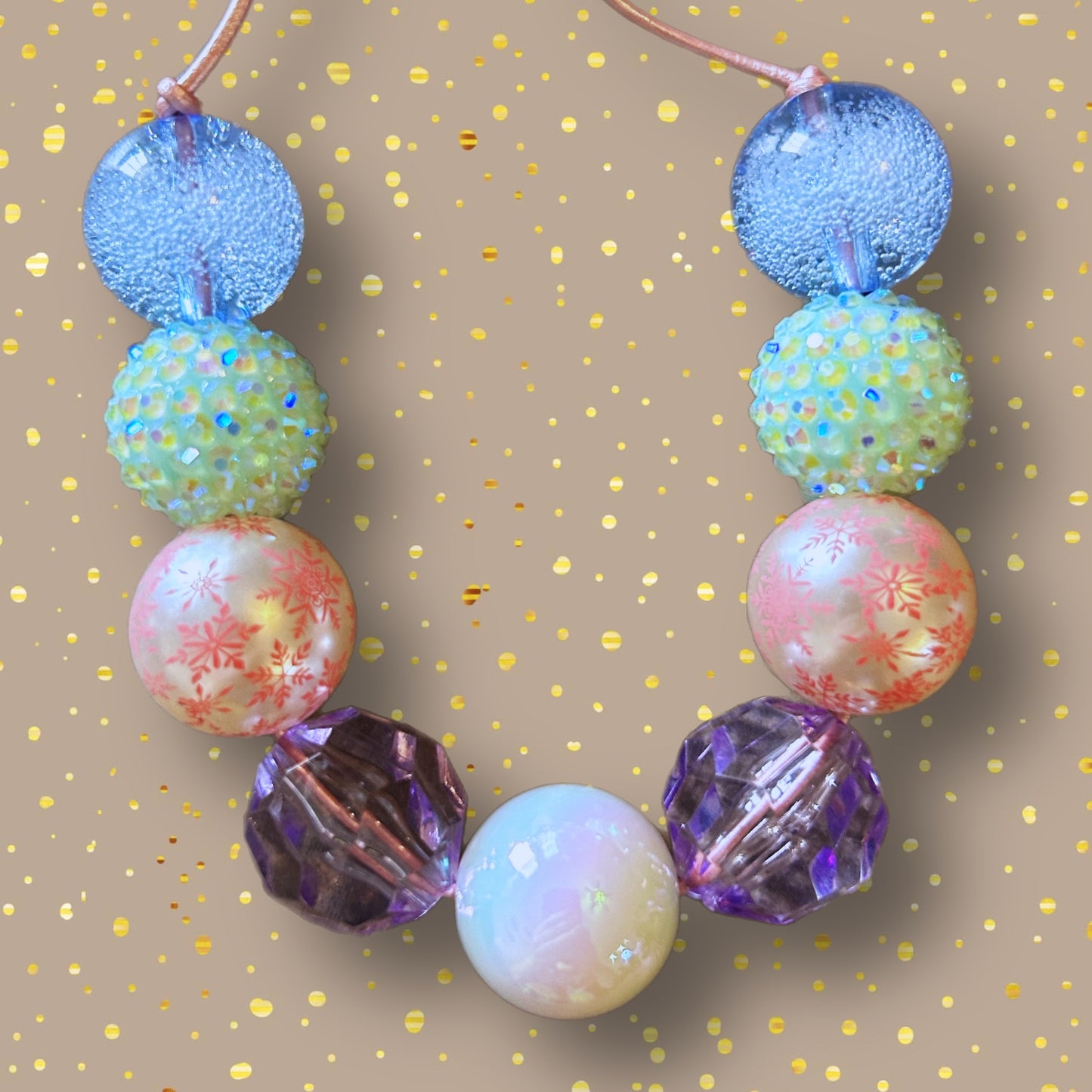 Holy Jingle Balls, Batman! OOAK Necklace 7