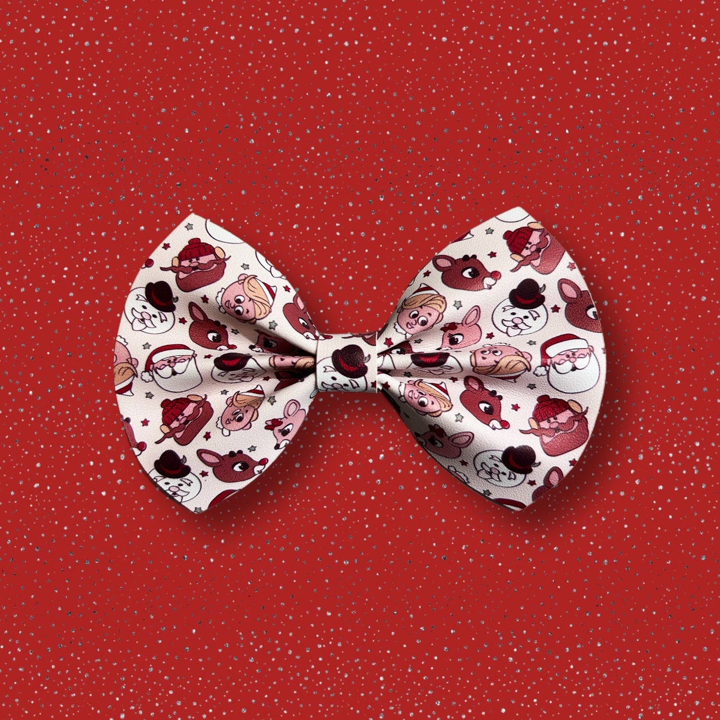 Pale Nude Christmas Characters 4” Basic Bow