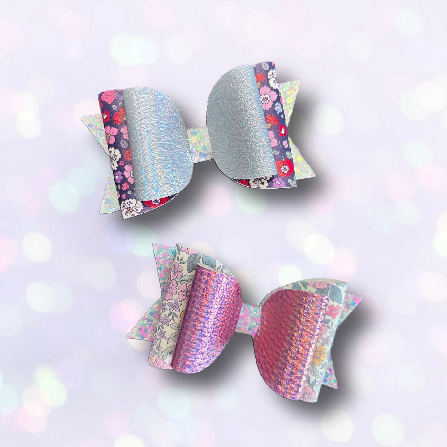 Shimmer Collection 4” Stacked Bow