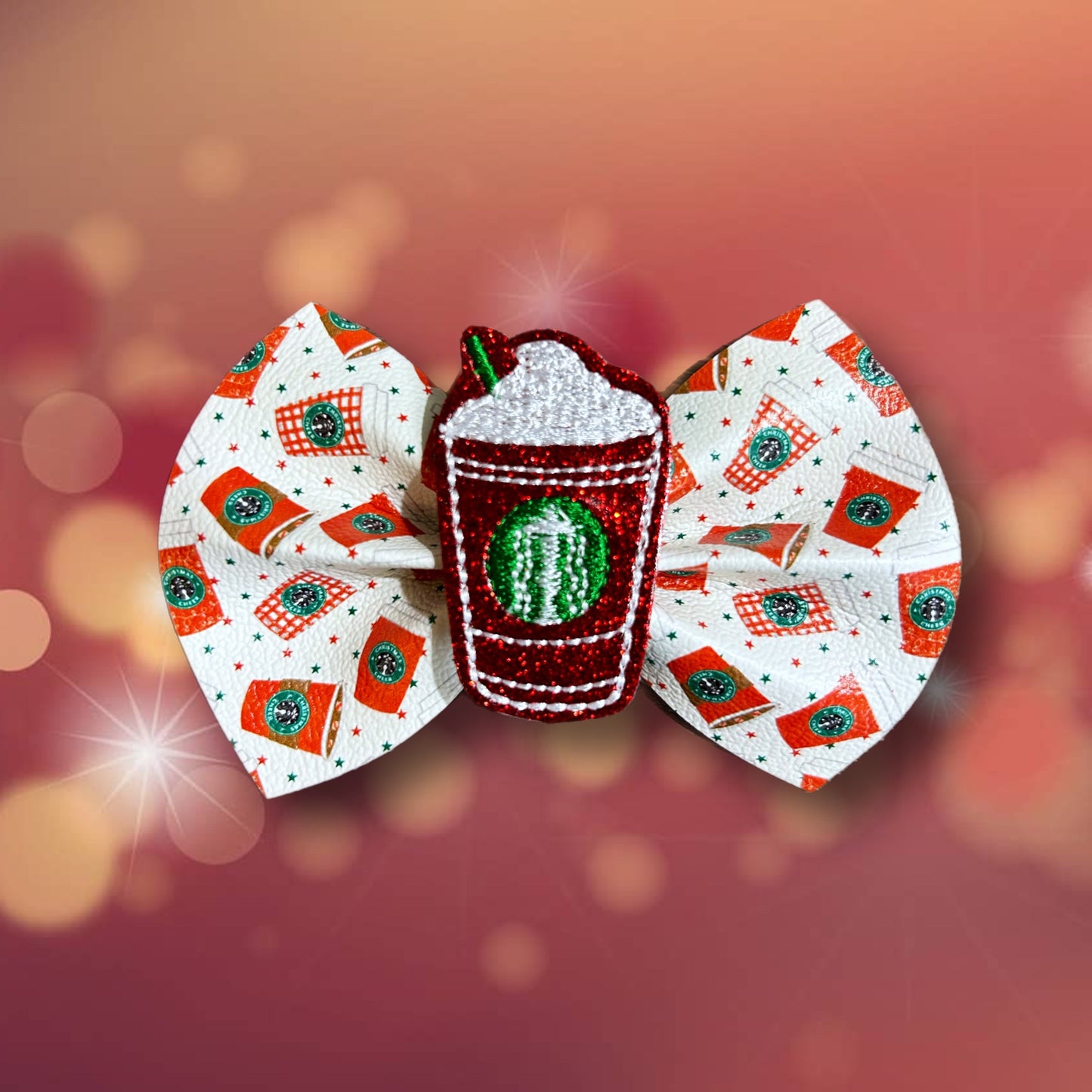 Red Solo Cup Embellished 4” Basic Bow