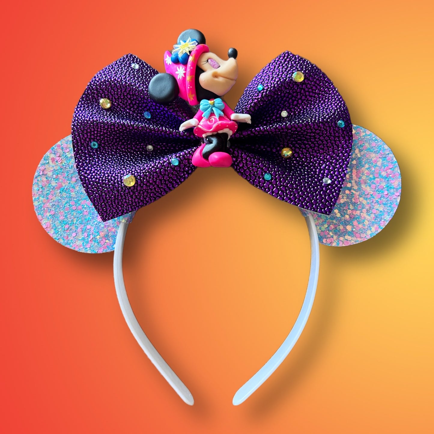 Mystic Mouse 6” Basic Bow Ears Headband