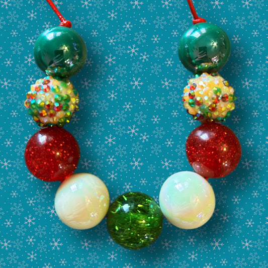 Christmas Sugar Cookie Inspired Necklace