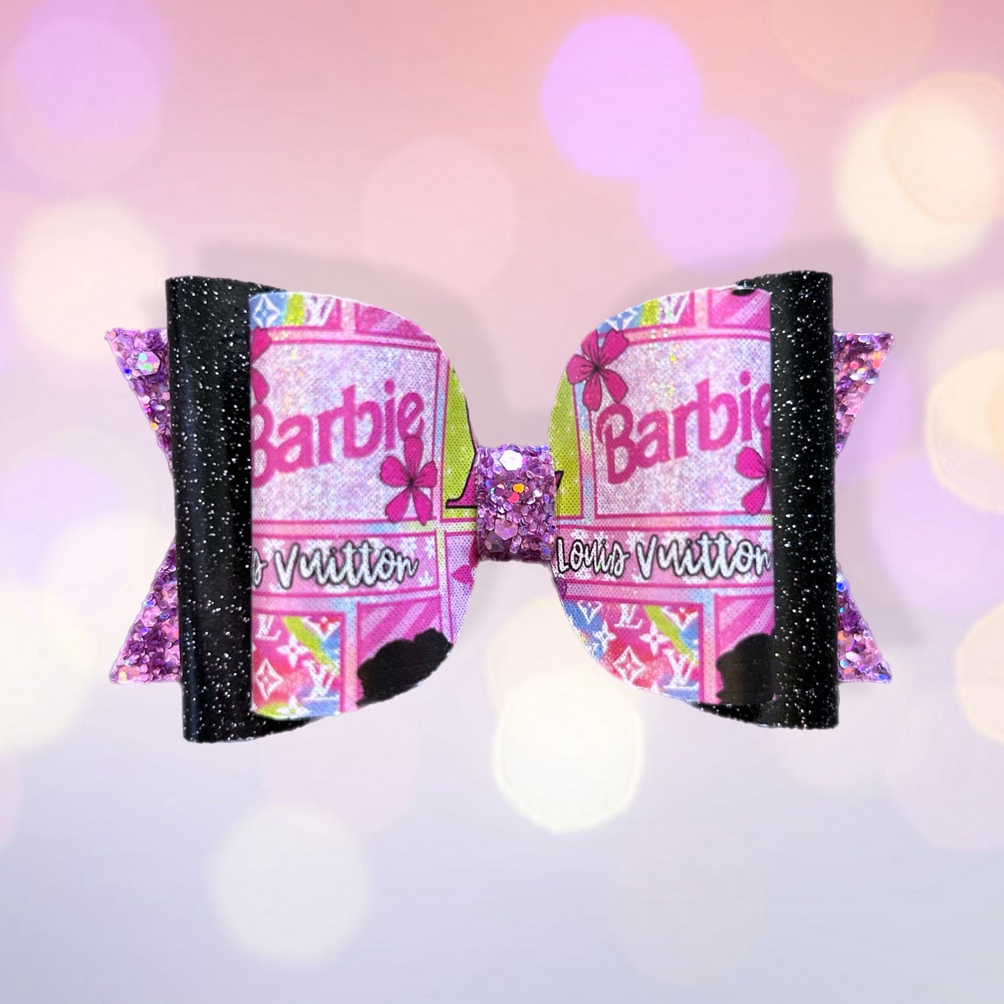 Boujee Barb 4” Stacked Bow