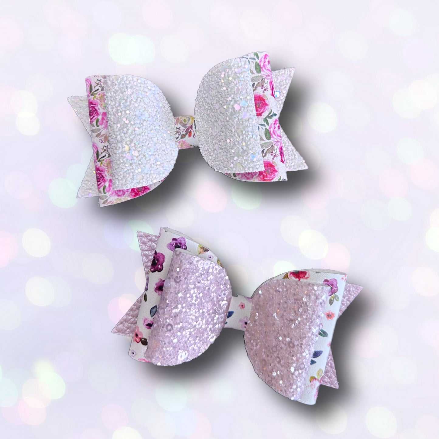 Shimmer Collection 4” Stacked Bow