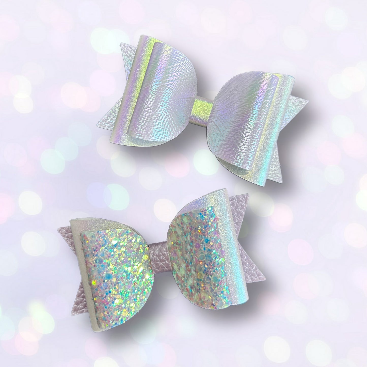 Shimmer Collection 4” Stacked Bow