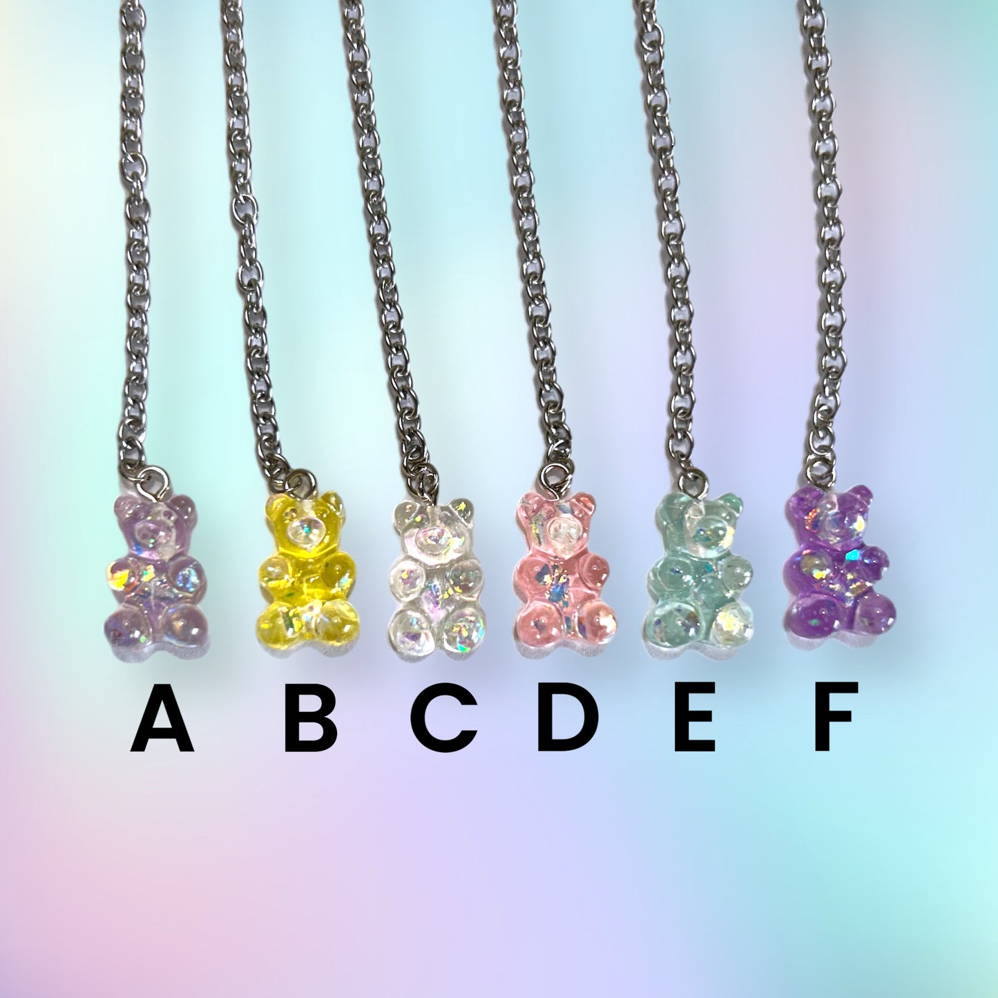 Mini Gummy Bears Cup Charm