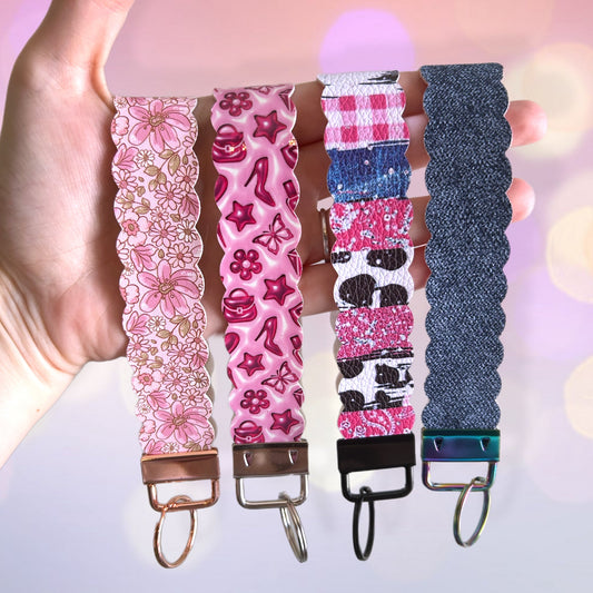 Let’s Go Party OOAK Wristlets