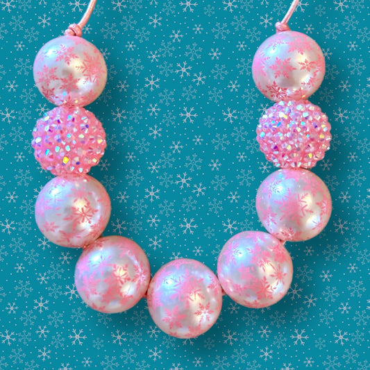 Pearl Sweet Snowflakes Basic B. Necklace