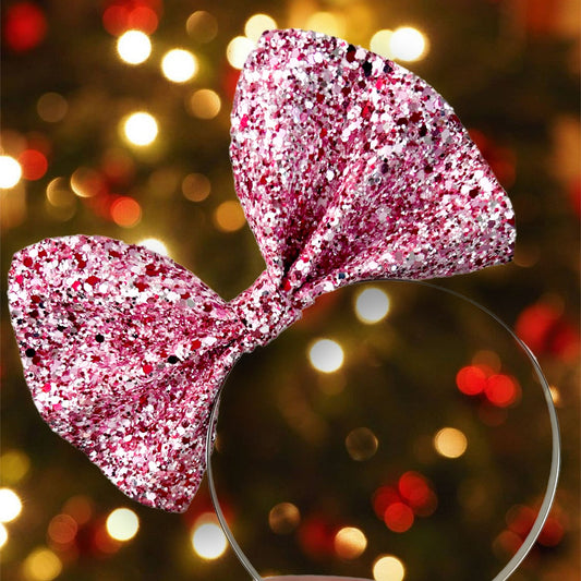 Candy Cane Crunch 6” Basic Bow Headband