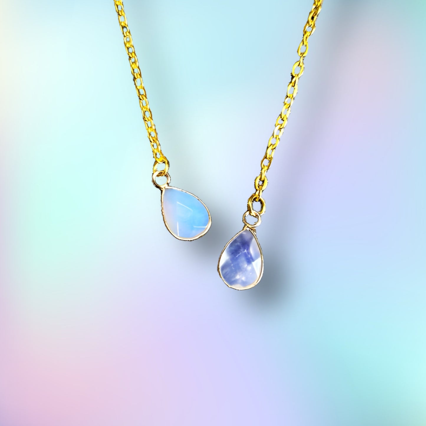 Moonstone Cup Charm