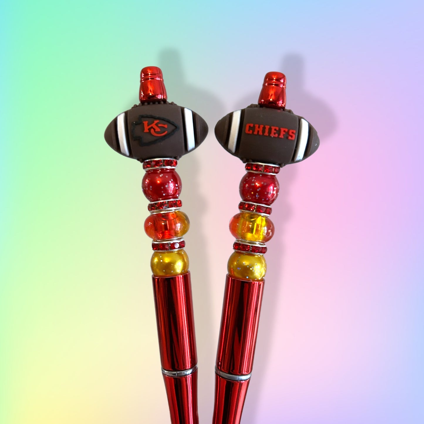 KC B. Dazzled Pen (red)