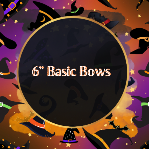 6” Basic Bow on clip