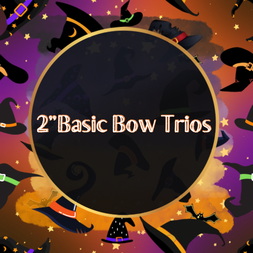 2” Basic Bow Trios