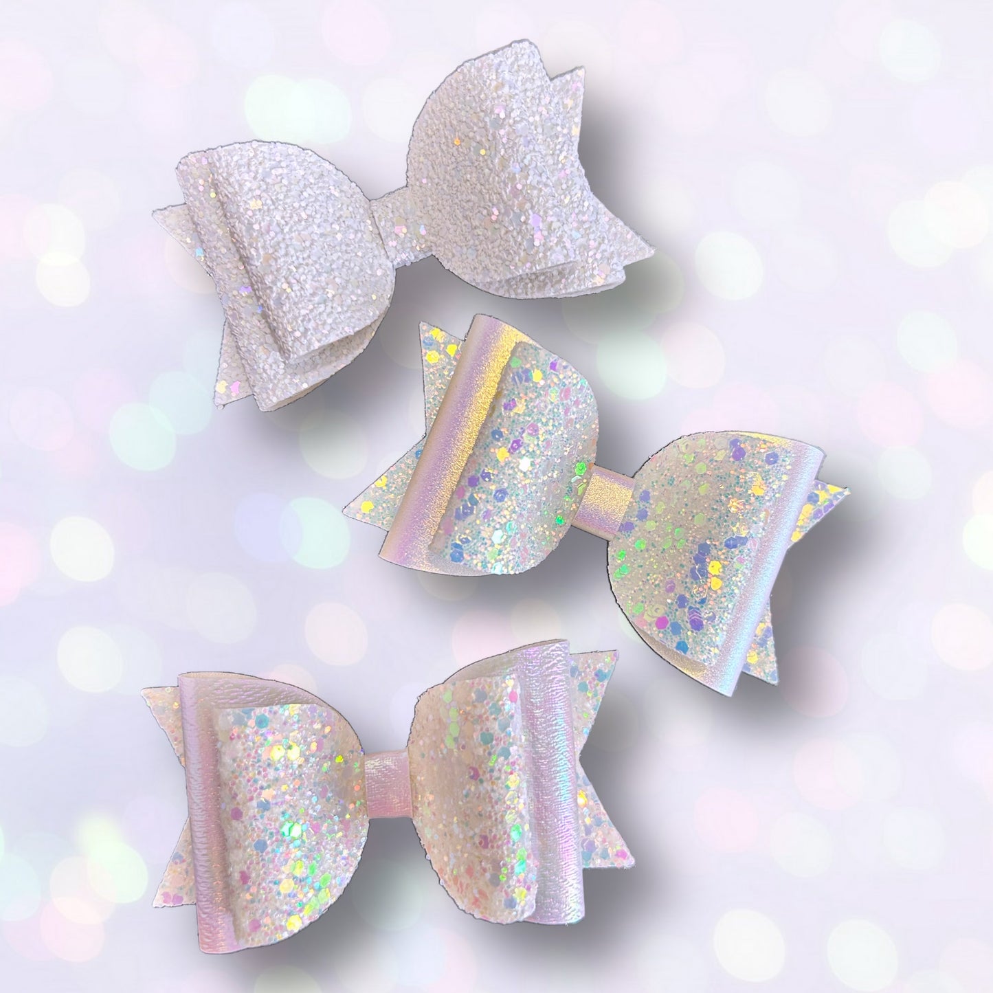 Shimmer Collection 4” Bow Toppers